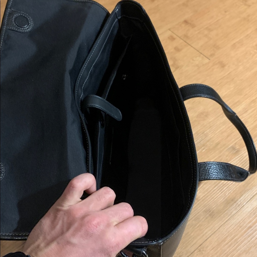 Black Coach Leather Men's Bag - Picture 11 of 12
